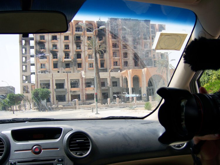 Libya destroyed building Az-Zawiyya