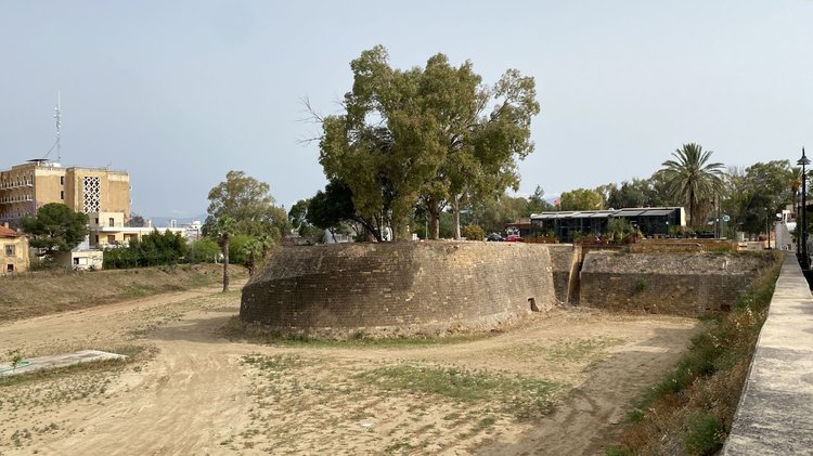 Buffer Zone at Ledra Palace where Ferit was stuck for 9 months (BVMN)