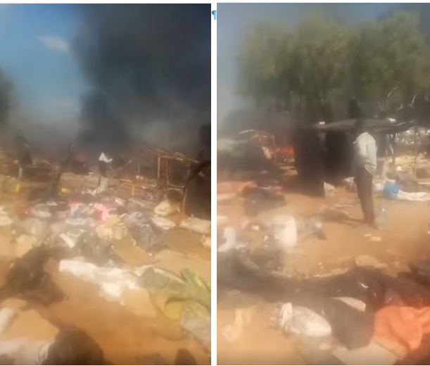 Fire in Camp 3