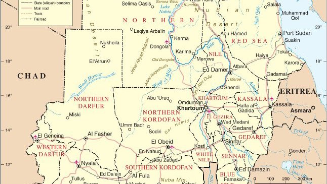 "Map of Sudan (New)"