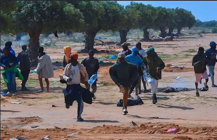 Sfax refugees