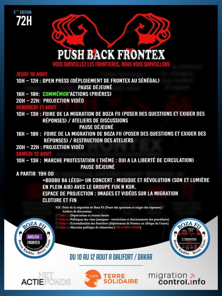 Programme: 72h Push Back Frontex